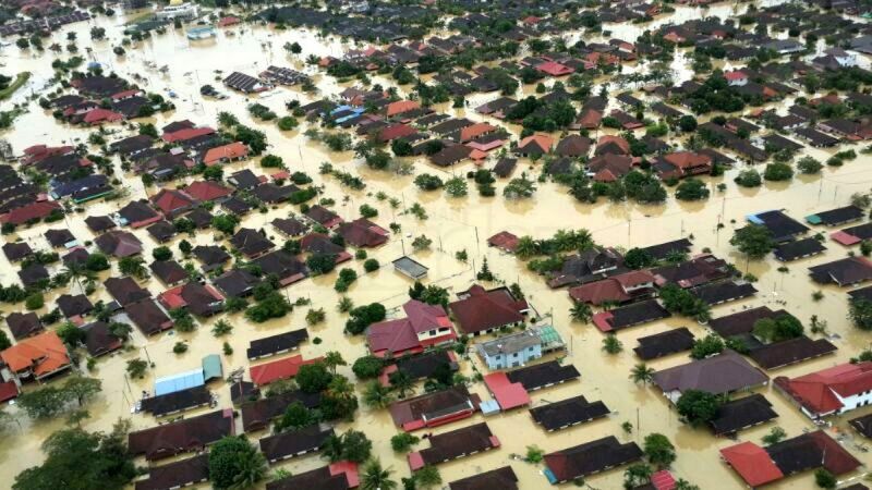 gamabar bencana alam banjir