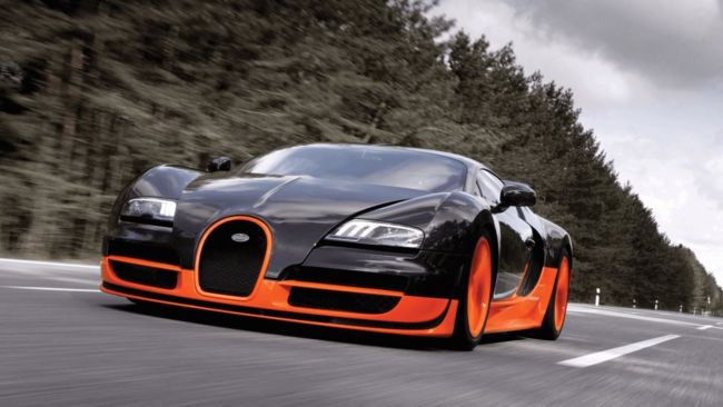 Wallpaper mobil sport Bugatti Veyron