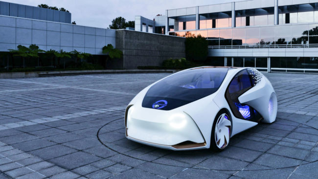 Mobil futuristik Toyota i-Series