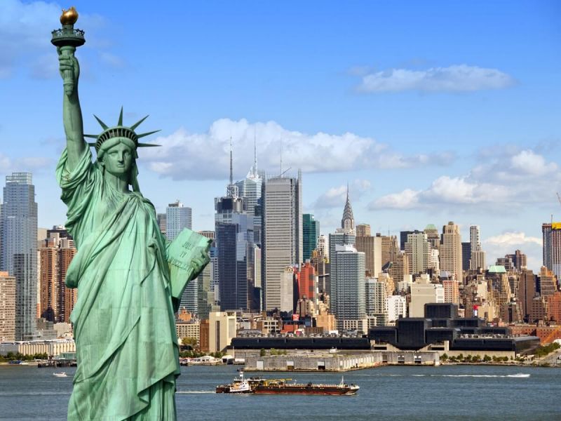 Patung Liberty negara paling luas di dunia