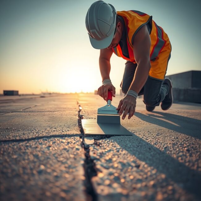 bahan menambal dak beton bocor